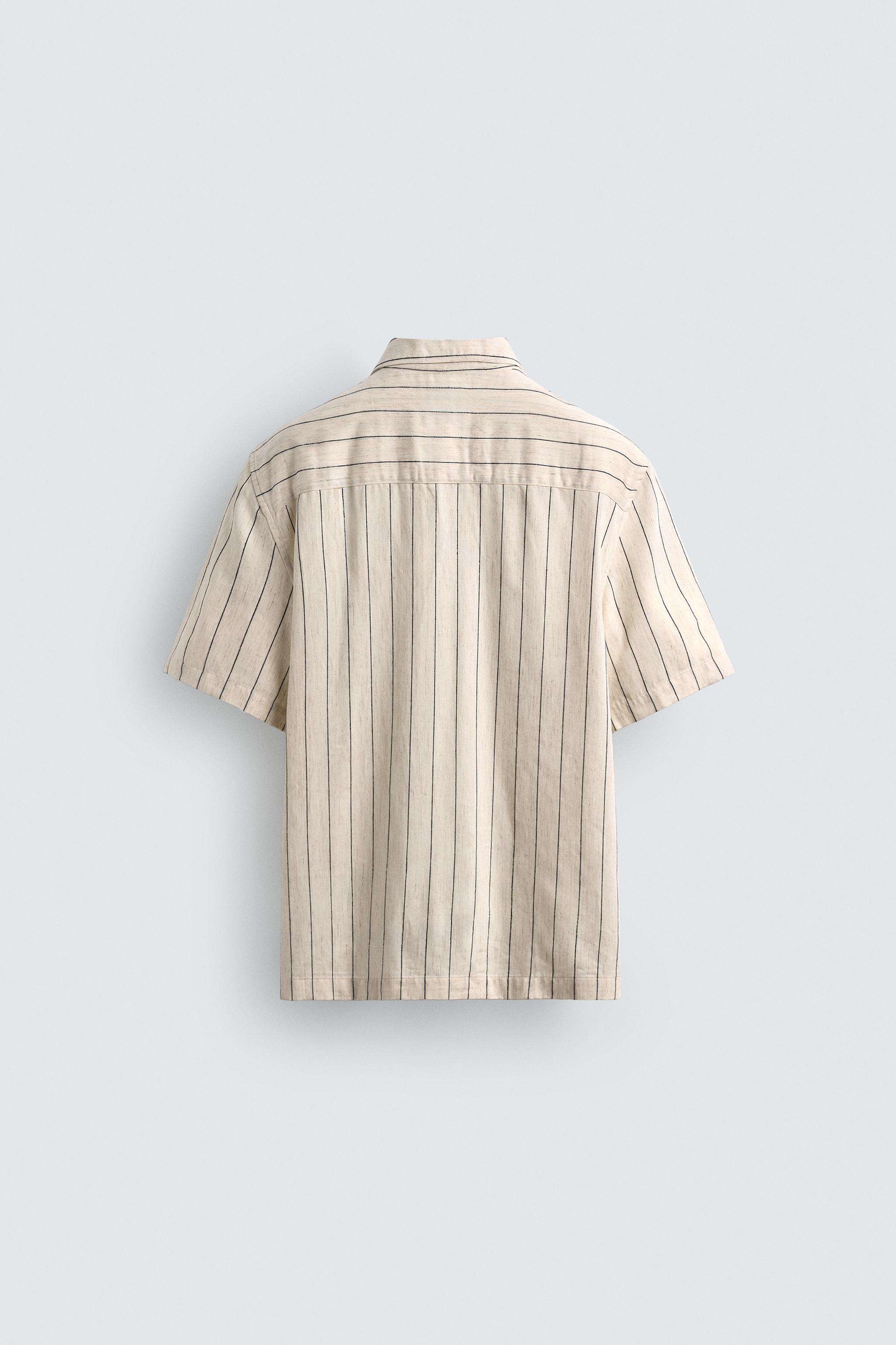 FLOWY STRIPED SHIRT